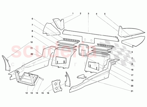 Part Diagram for Lamborghini 009458230