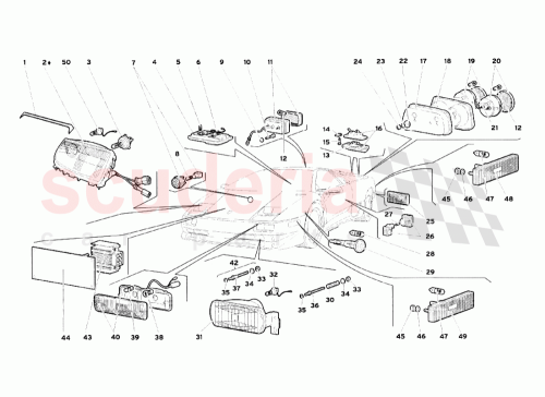 Part Diagram for Lamborghini 0063004610