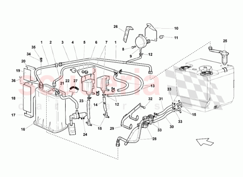 Part Diagram for Lamborghini 417906217
