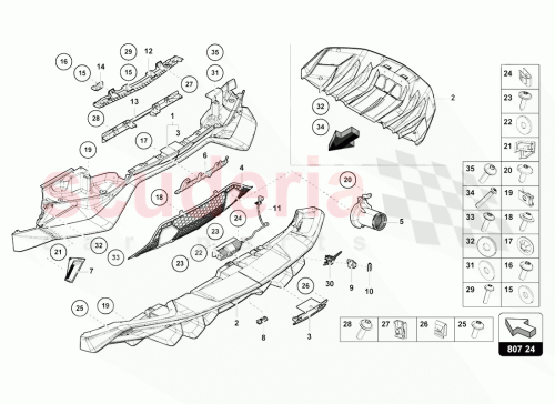 Part Diagram for Lamborghini 470919290C