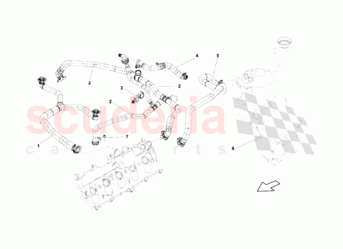Part Diagram for Lamborghini 07L103209M