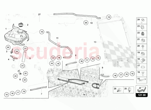 Part Diagram for Lamborghini 470121407A