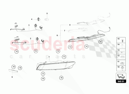 Part Diagram for Lamborghini 470945097D