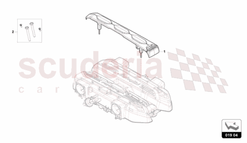 Part Diagram for Lamborghini 47B103927A