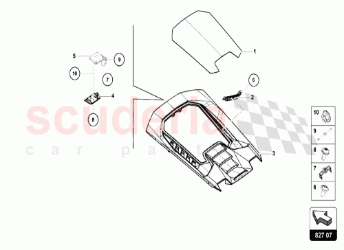 Part Diagram for Lamborghini N10017307