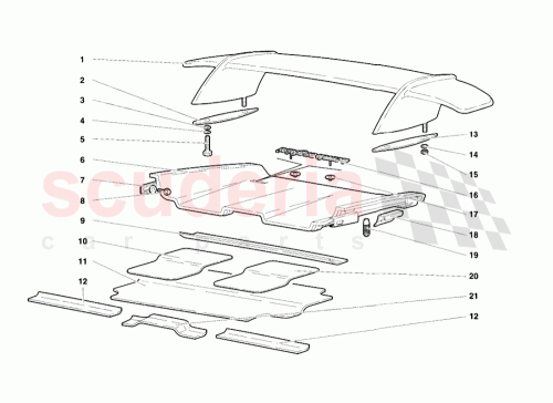 Part Diagram for Lamborghini 009455244