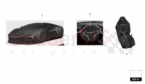 Part Diagram for Lamborghini 47B860225