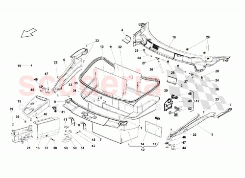 Part Diagram for Lamborghini 400864669