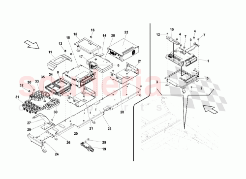 Part Diagram for Lamborghini 400927156B