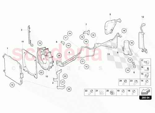 Part Diagram for Lamborghini 470260741C