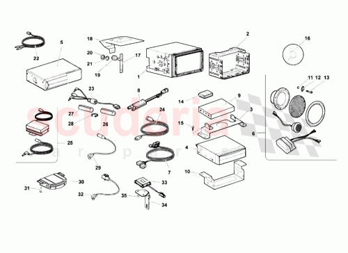 Part Diagram for Lamborghini 410035053Q