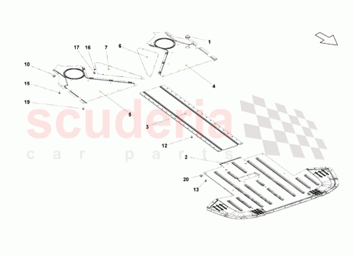 Part Diagram for Lamborghini 008700480