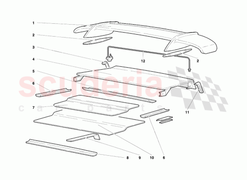 Part Diagram for Lamborghini 009429115