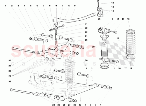 Part Diagram for Lamborghini 0R1320014