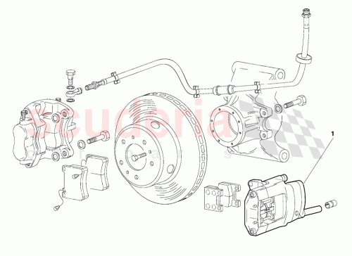 Part Diagram for Lamborghini 003332740