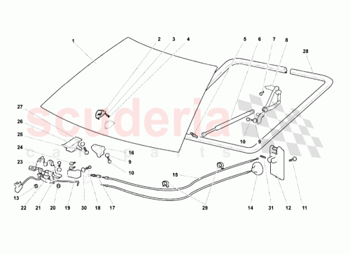 Part Diagram for Lamborghini N91051101