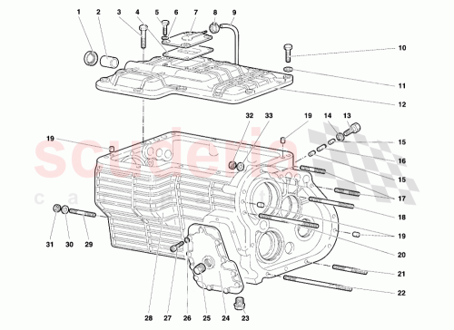 Part Diagram for Lamborghini 008300892