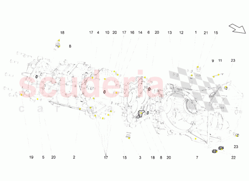 Part Diagram for Lamborghini N91031302