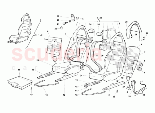 Part Diagram for Lamborghini N115484