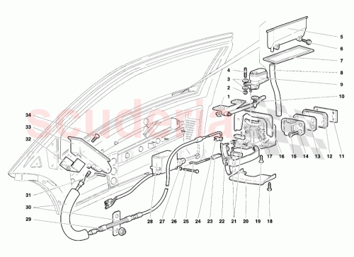 Part Diagram for Lamborghini 009421032