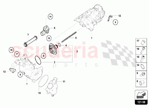 Part Diagram for Lamborghini N91020803