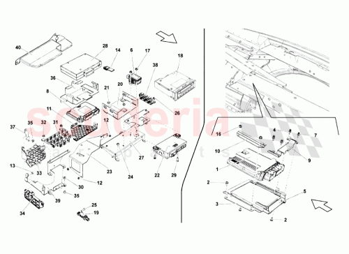 Part Diagram for Lamborghini 407907348D