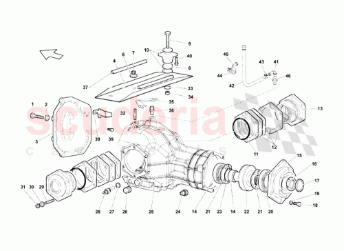 Part Diagram for Lamborghini WHT003164