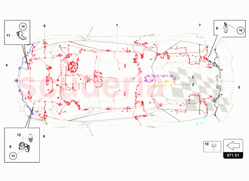 Part Diagram for Lamborghini 470971095