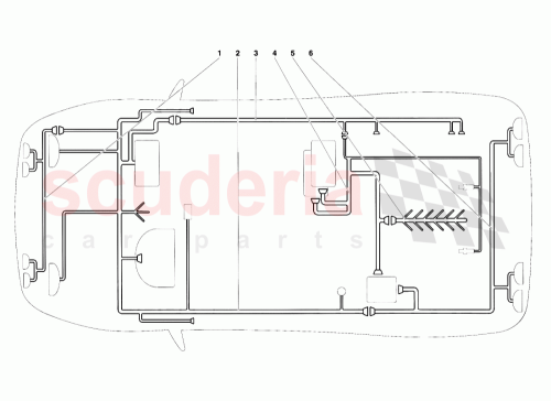 Part Diagram for Lamborghini 006133195