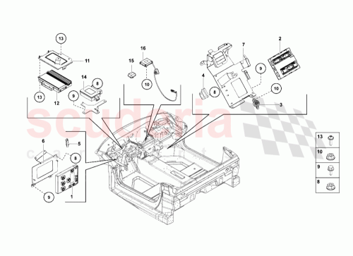 Part Diagram for Lamborghini 8K0907063P