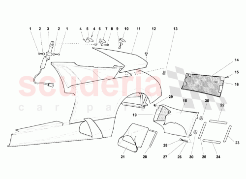 Part Diagram for Lamborghini 410827547