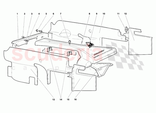 Part Diagram for Lamborghini 009411646