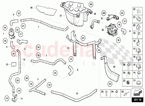 Part Diagram for Lamborghini 470201898B