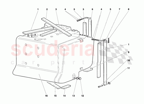 Part Diagram for Lamborghini 006231706