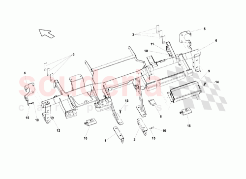 Part Diagram for Lamborghini 402857017E