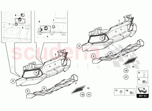 Part Diagram for Lamborghini 470807925A