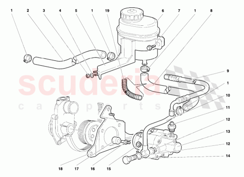 Part Diagram for Lamborghini 004032364