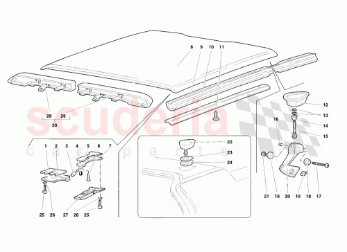 Part Diagram for Lamborghini 008740509