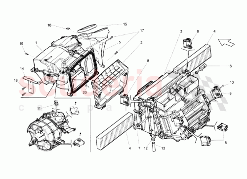 Part Diagram for Lamborghini 400820351