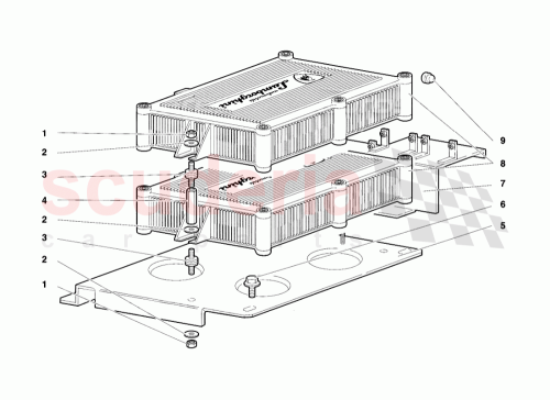 Part Diagram for Lamborghini 002034991