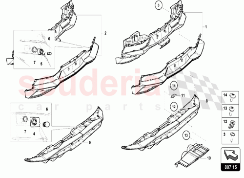 Part Diagram for Lamborghini 470919329B