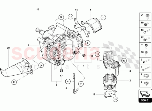 Part Diagram for Lamborghini 470199353A
