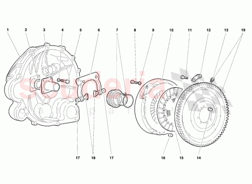 Part Diagram for Lamborghini 002132598