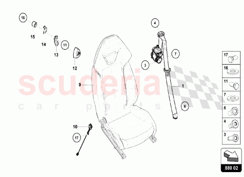 Part Diagram for Lamborghini N98927201