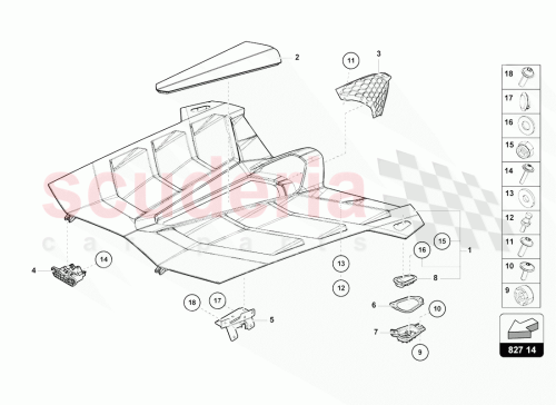 Part Diagram for Lamborghini N90469405