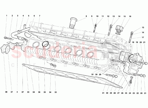 Part Diagram for Lamborghini 008602801