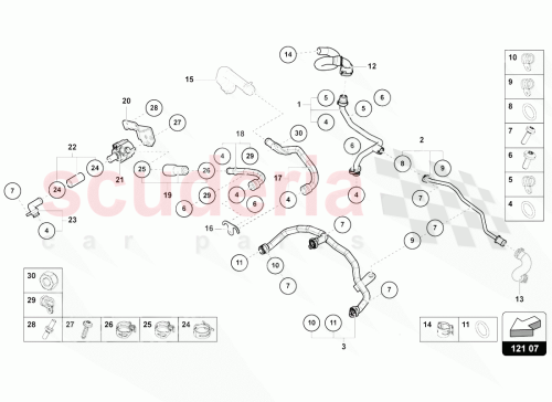 Part Diagram for Lamborghini 0P2121093