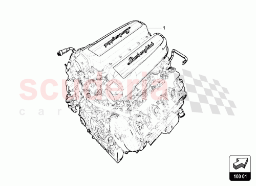 Part Diagram for Lamborghini 07L100015BR