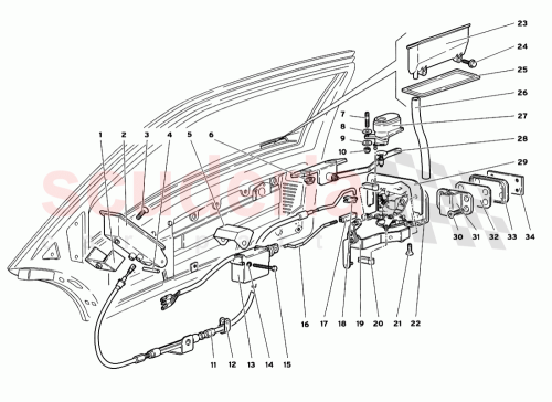 Part Diagram for Lamborghini 009421052
