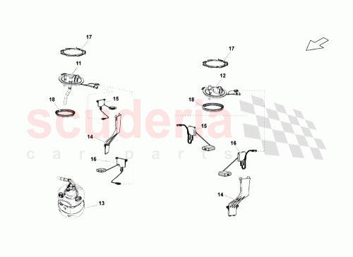 Part Diagram for Lamborghini 420201444A